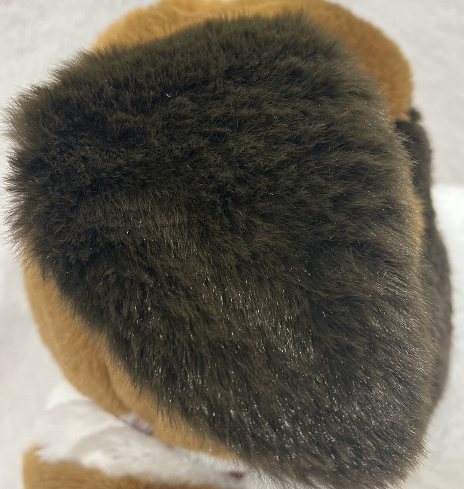 St Bernard Hand Puppet W/Barrel 14"