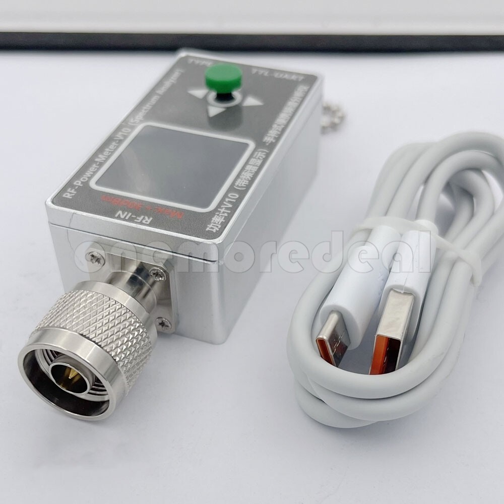 RF-Power-Meter-V10 Handheld Spectrum Analyzer + Spectrum Display and Type-C Port
