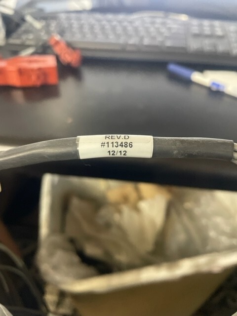 GERBER 3250 X,Y, sensor cable