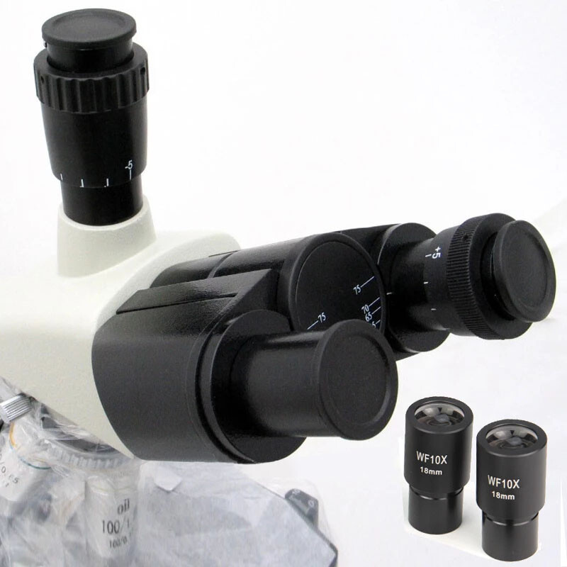 Trinocular Head Interpupillary Distance 55-75mm f/Optical Biological Microscope