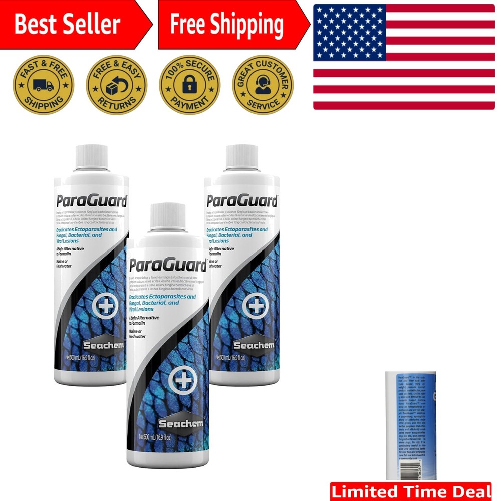 ParaGuard 500ml Bottles 3 Pack