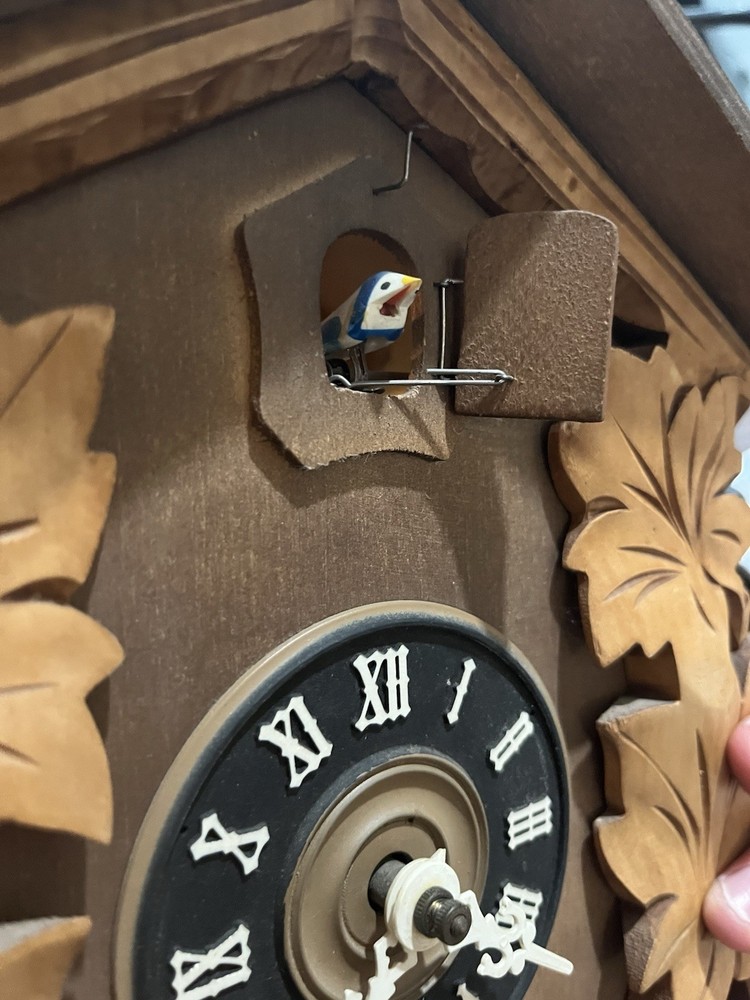 VTG - Cuckoo Clock - 18" - Black Forest - German - Complete!