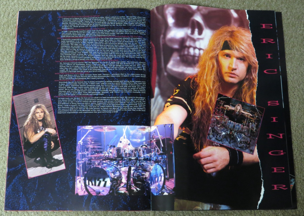 KISS REVENGE TOURBOOK 1992