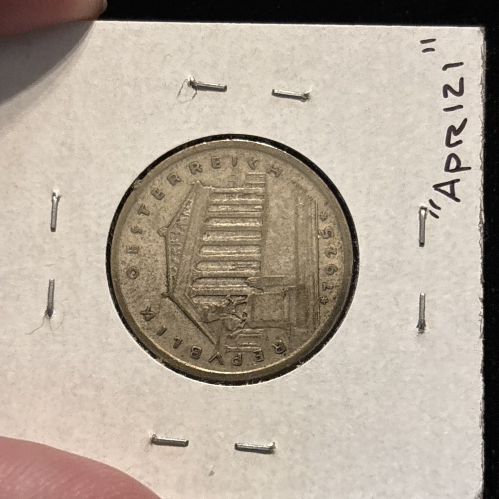 1925 Austria Shilling Silver Circulated “apr121” Ein Shilling