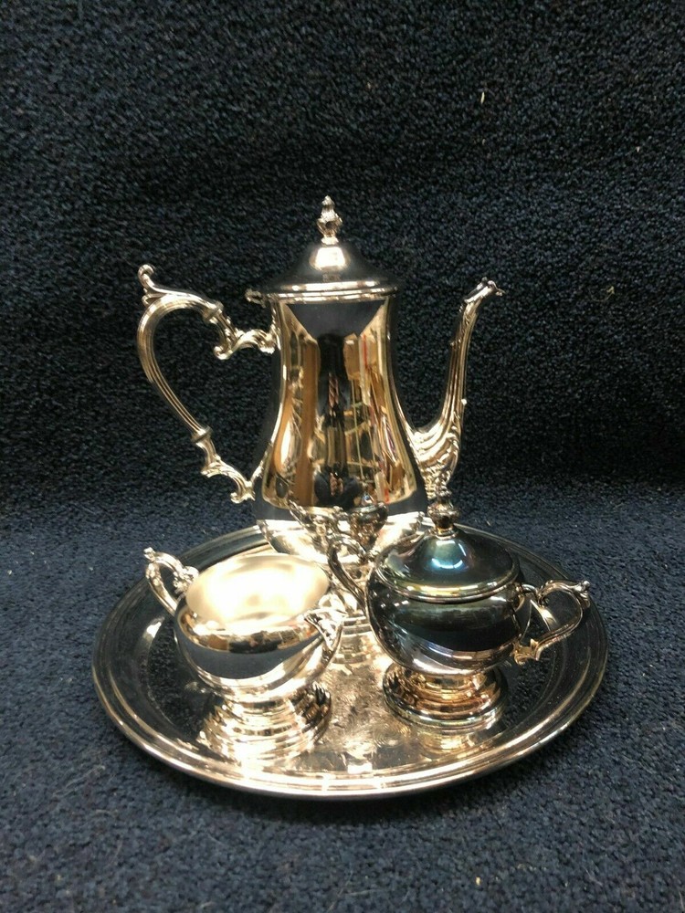 WM Rogers 4 pc Tea Coffee Set