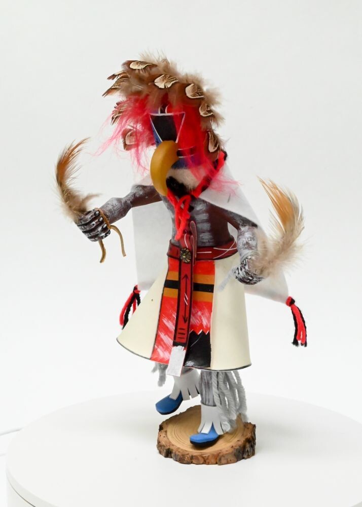 Navajo Ahola Kachina / Katsina Doll, Hand Carved by Spencer