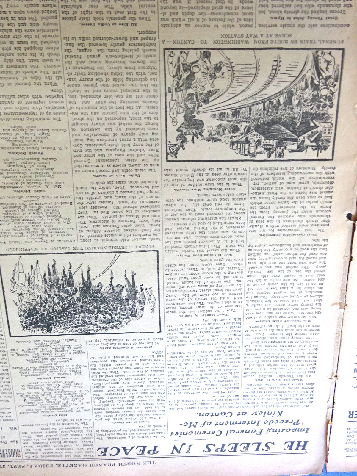 1901 Director Fred S.Stone and Black Detroit Orchestra Perform North Branch Fair
