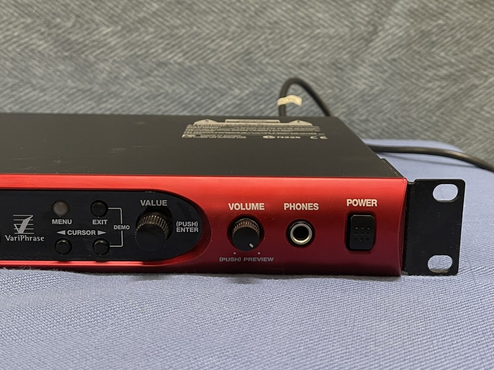 Roland VariOS Open System Module rack effect VariPhrase Working No PC Card