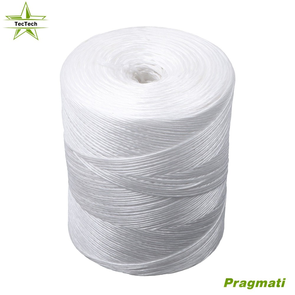 6300 Feet 156lbs Tensile Strength Polypropylene Tying Twine for Pulling, Loading