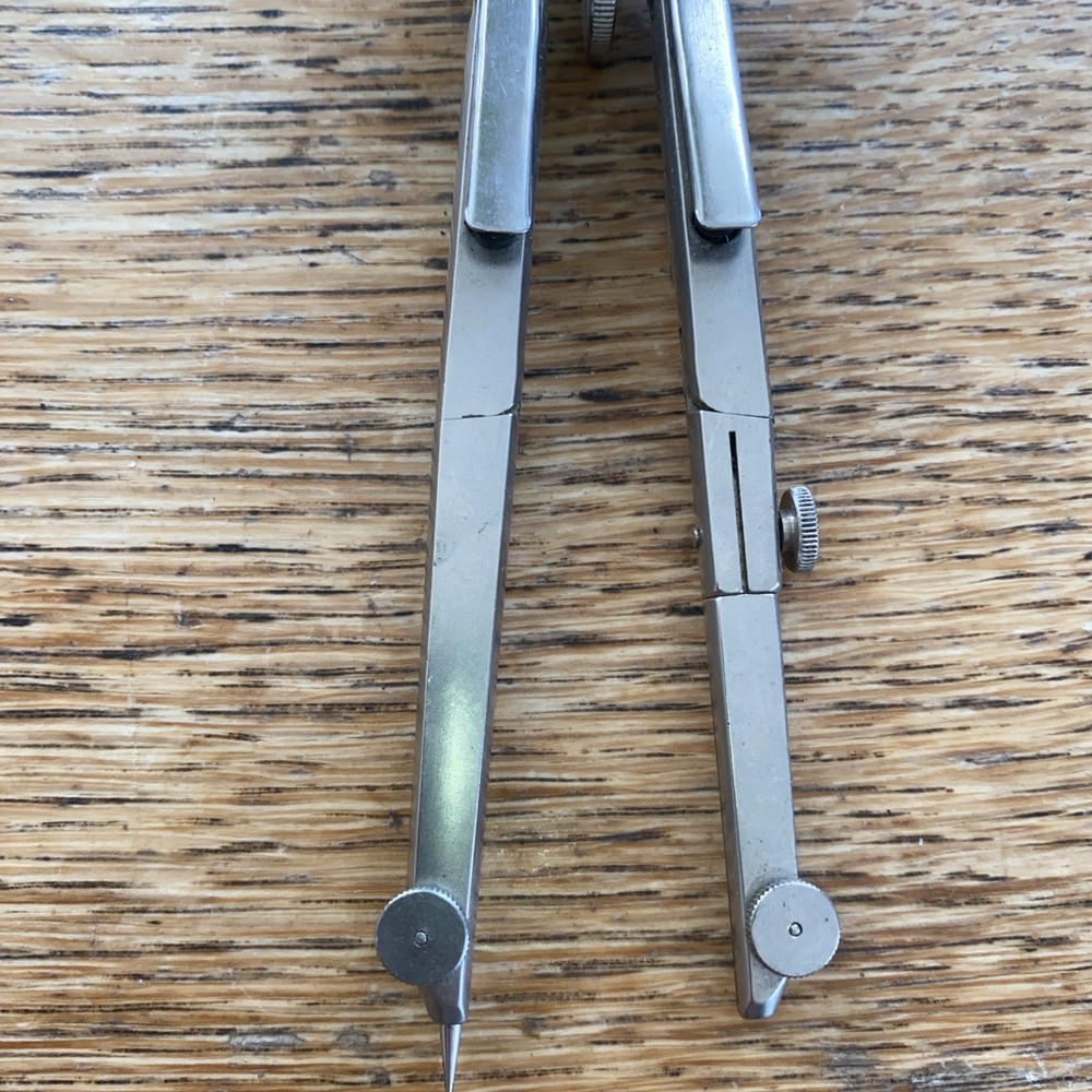 Rotring rapid adjustment compass vintage