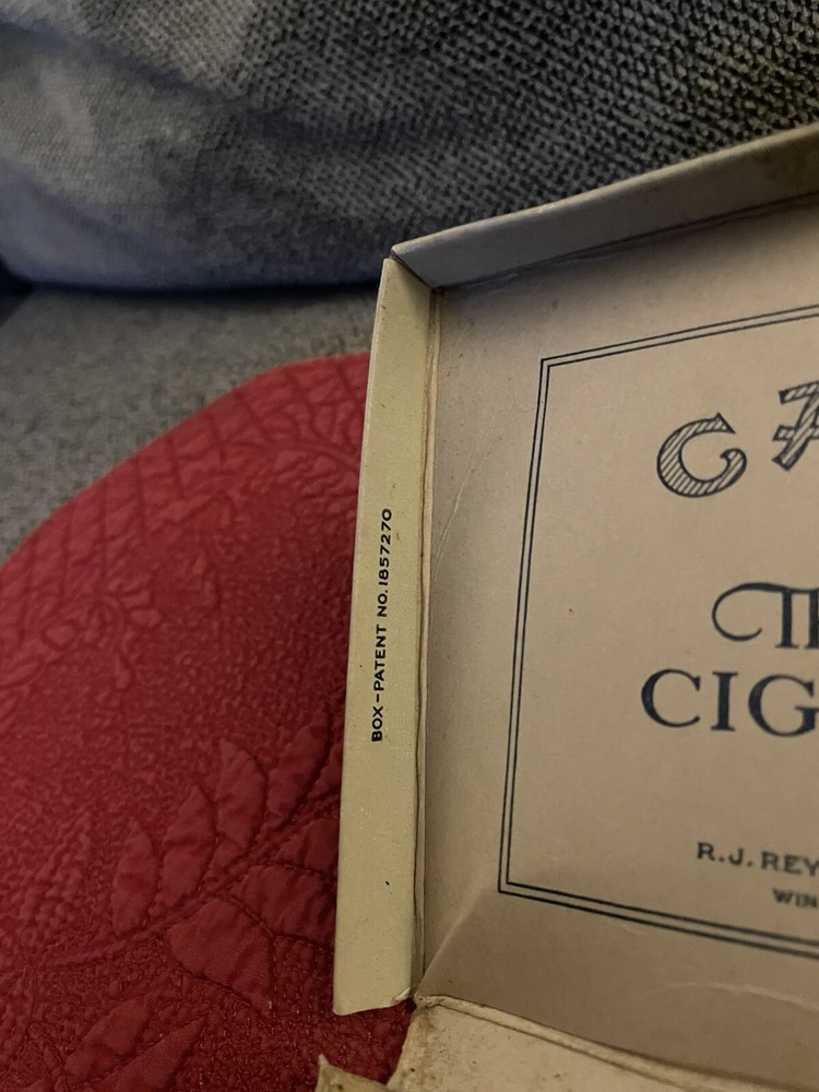 Antique Camel Cigarette Paper Box Original