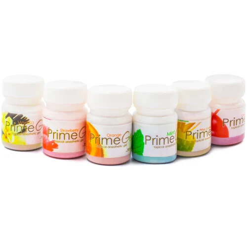Prime-Dent Dental Topical Anesthetic 20% Benzocaine Gel - All Flavors