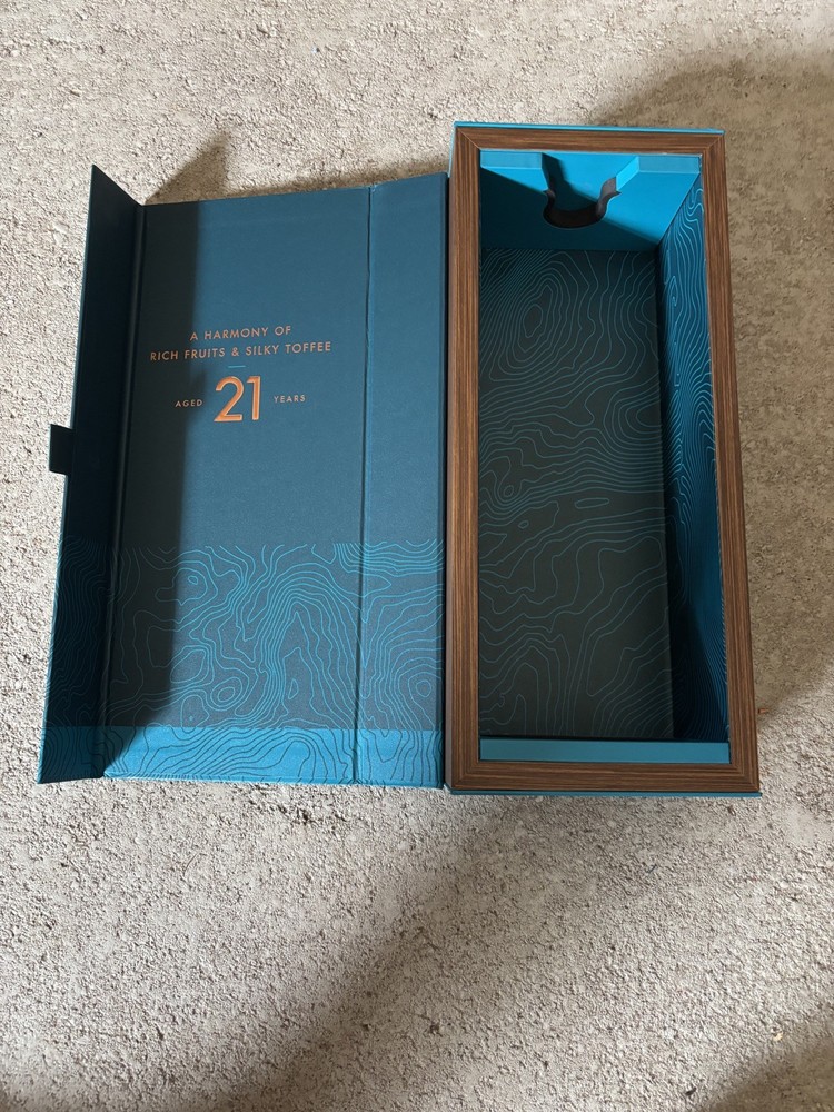 Singleton 21 yrs Whisky - Empty Box