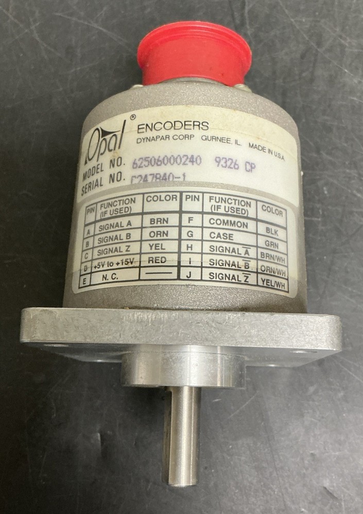 Opal Encoder 62506000240 with Dynapar Bracket MBL-14D573