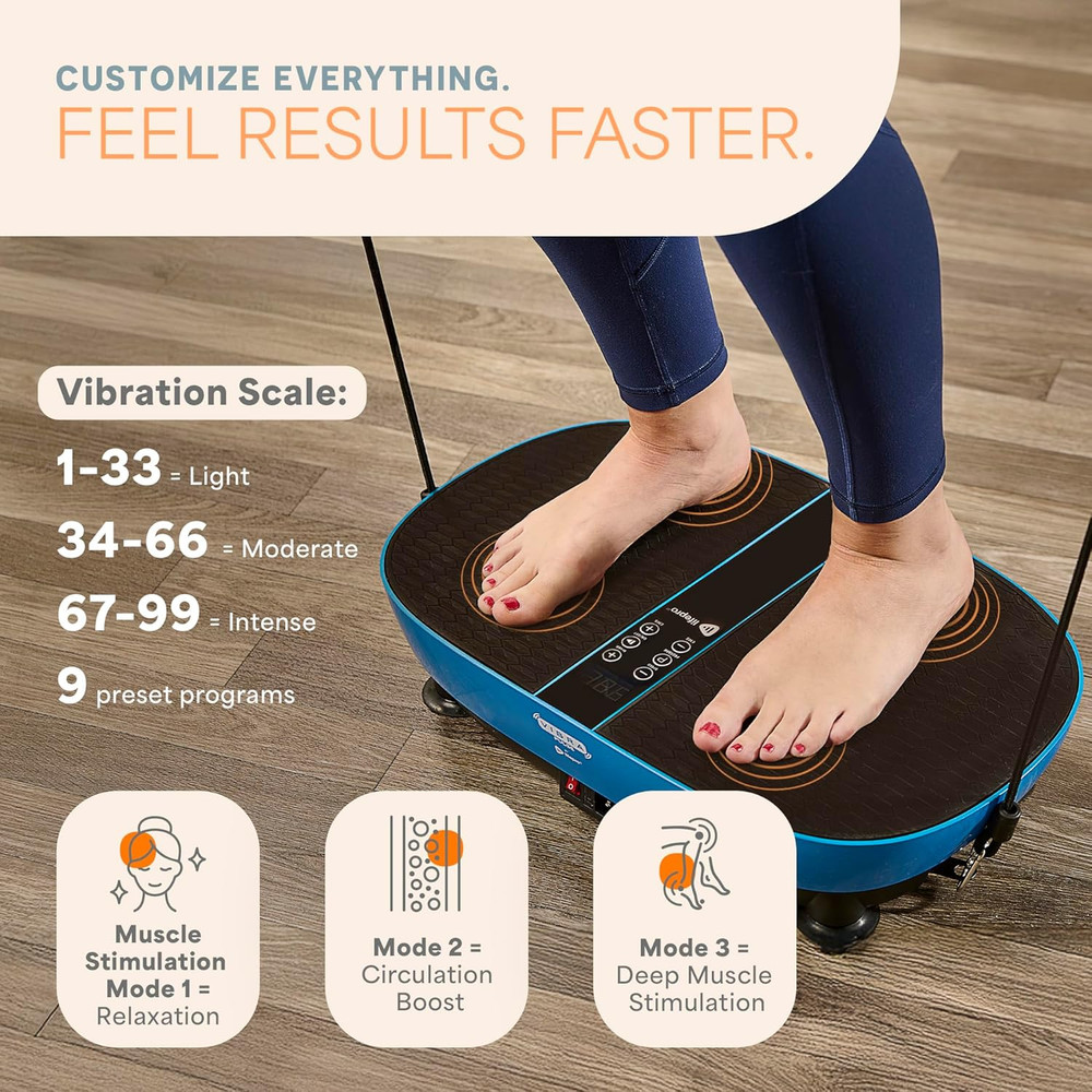 Vibration Plate for Lymphatic Drainage – Whole-Body Vibrating Exercise Machine