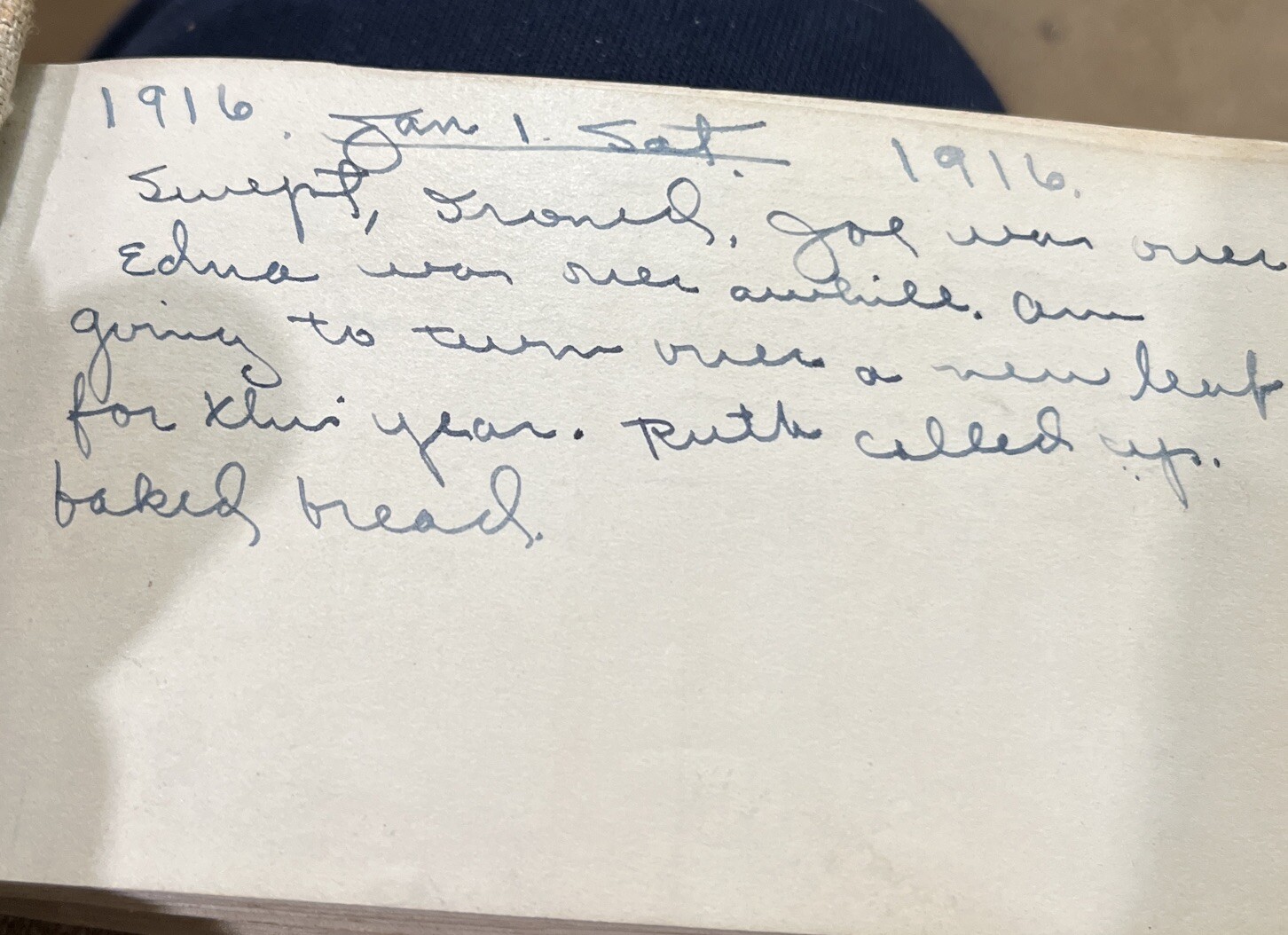 Antique Diary SCRAPBOOK & HAND WRITTEN JOURNAL+ More 1916