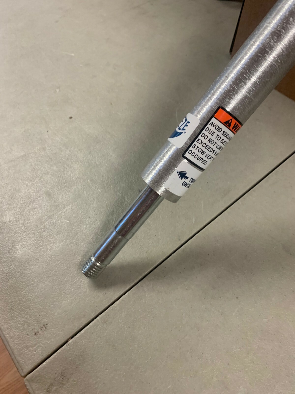 24”Tbar with 3/4" Drop in Post & 4 30 Degree Coated holders With HD Top Plate*