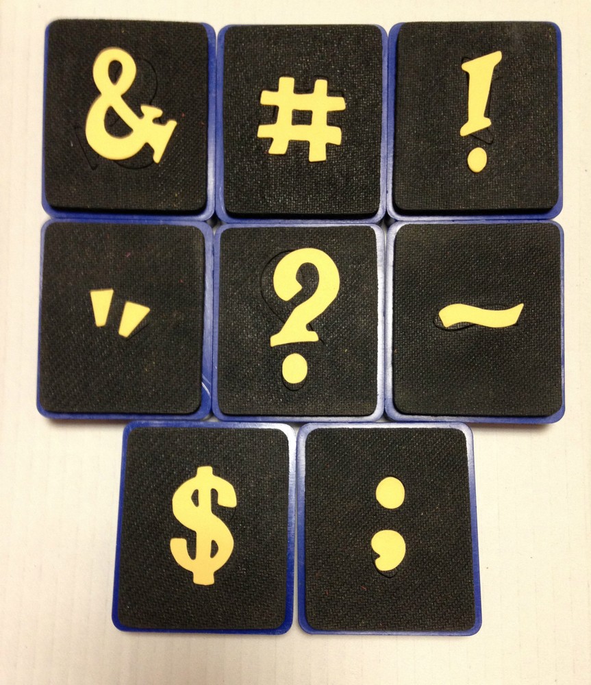 Choice Sizzix FUN SERIF Upper & Lower Case Letters Alphabet Replacement Dies