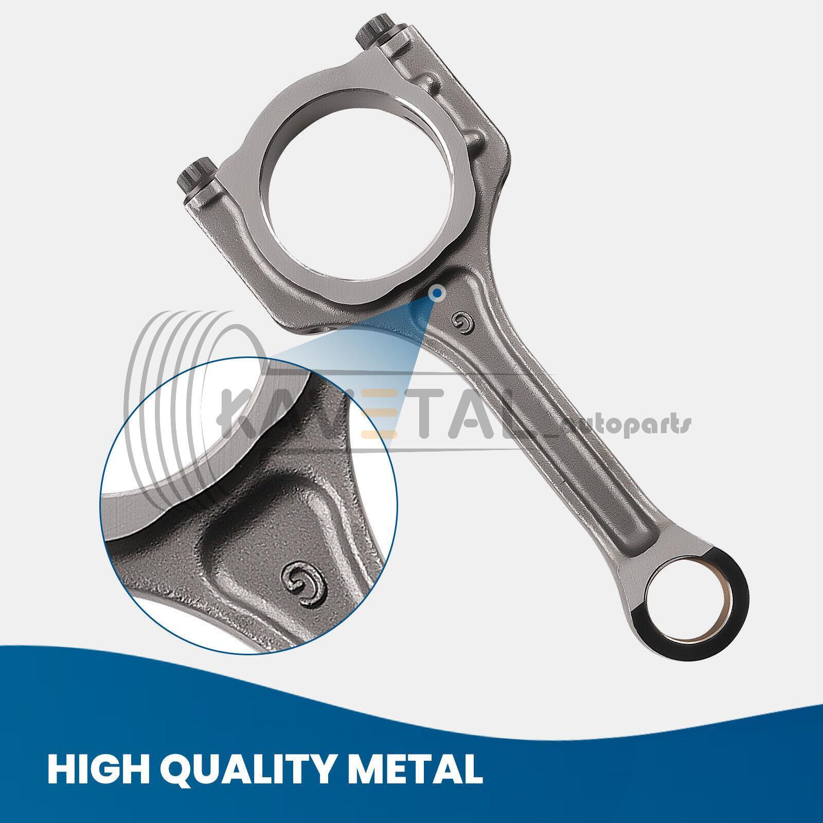 G4KJ 2.4L Engine Rebuild Piston Gasket Kit w/ Crankshaft & Rods For HYUNDAI KIA