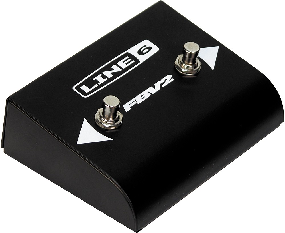 Line 6 FBV2 Footswitch 2-Button amplifier footswitches USB-C compatible