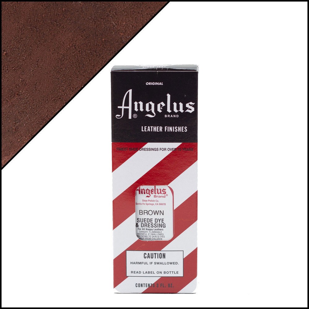 Angelus Suede Dye Brown
