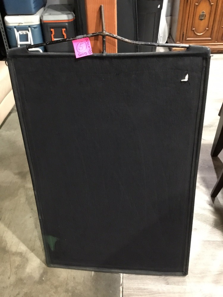 2’ x 3’ SOLID WITH FRAME FOR STUDIO/ LOCATION LIGHTING CONTROL