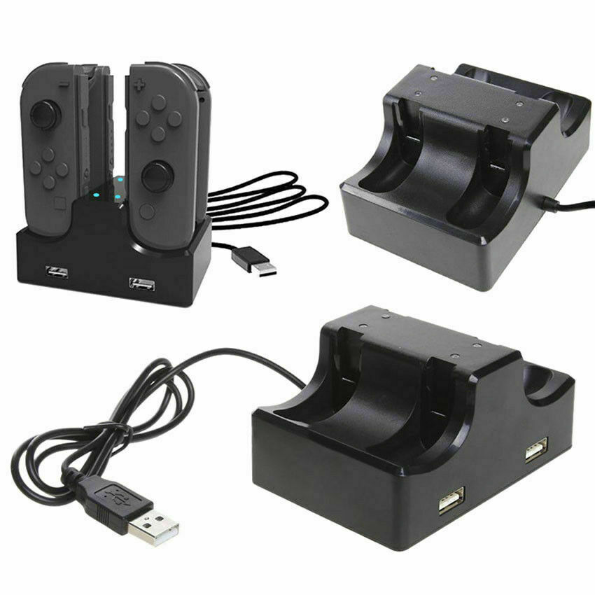 Charging Dock Stand Station for Nintendo Switch Joycon Joy-con Controller Gift