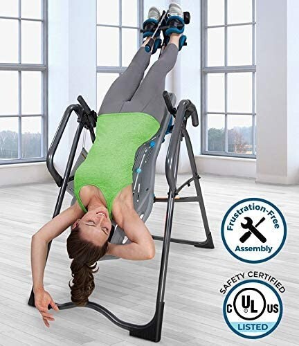 Teeter Fitspine X3 inversion table with FlexTech Bed