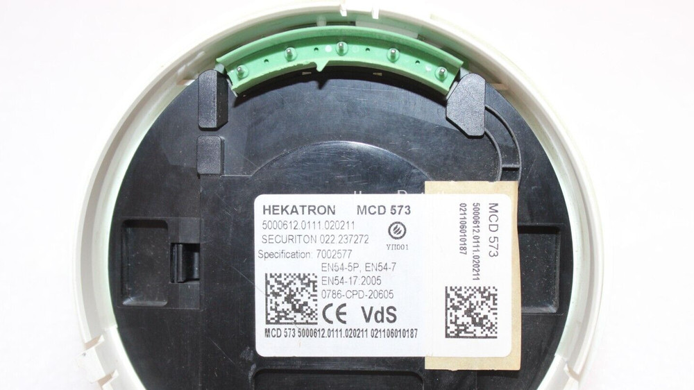 HEKATRON MCD 573 SMOKE DETECTOR