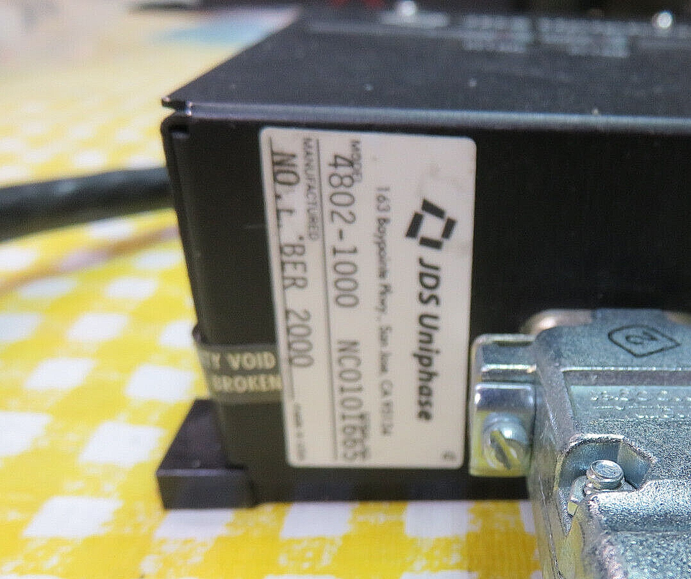 JDS Uniphase uGreen 4611-20 DPSS Laser Head with Controller but DAMAGED - READ