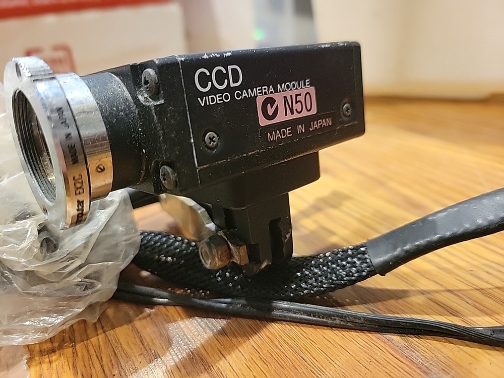 CCD N50 Video Camera Module Made In Japan Set. Untested