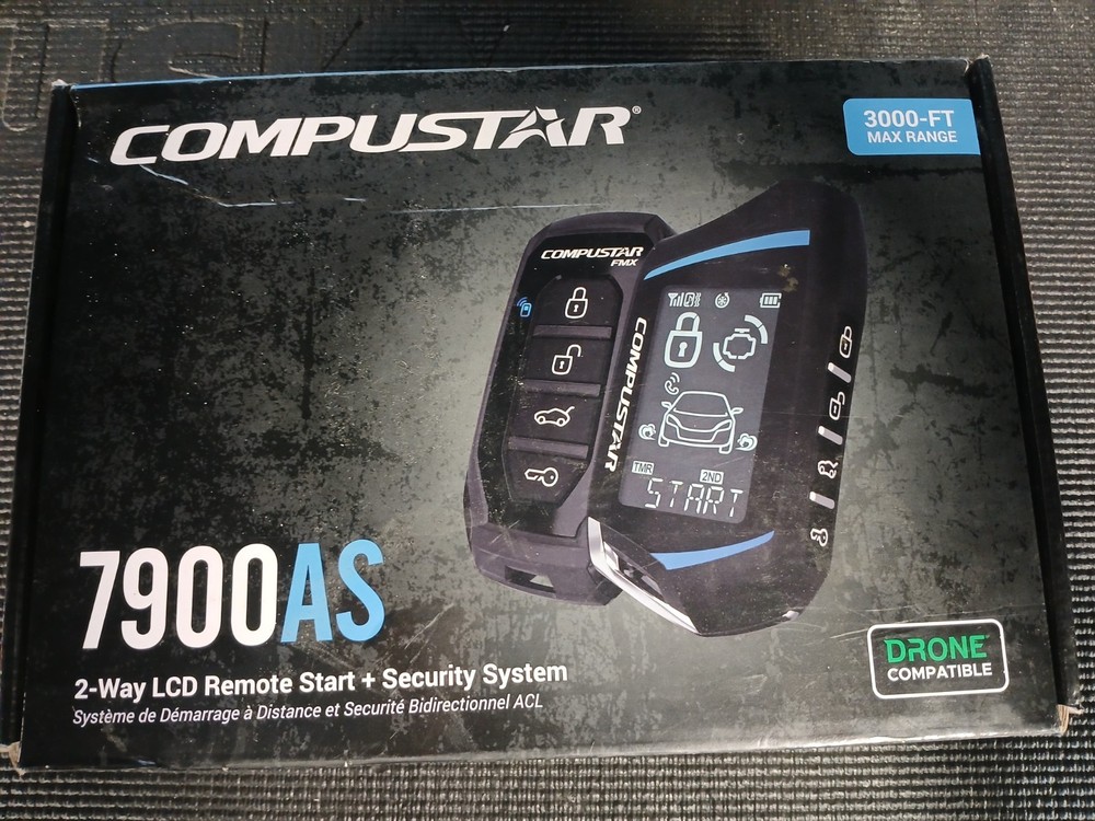 Compustar CS7900-AS All In One 2-Way 3000-FT Range Remote Start Security System