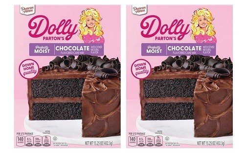 Duncan Hines Dolly Parton's Chocolate Cake Mix 2 Pack