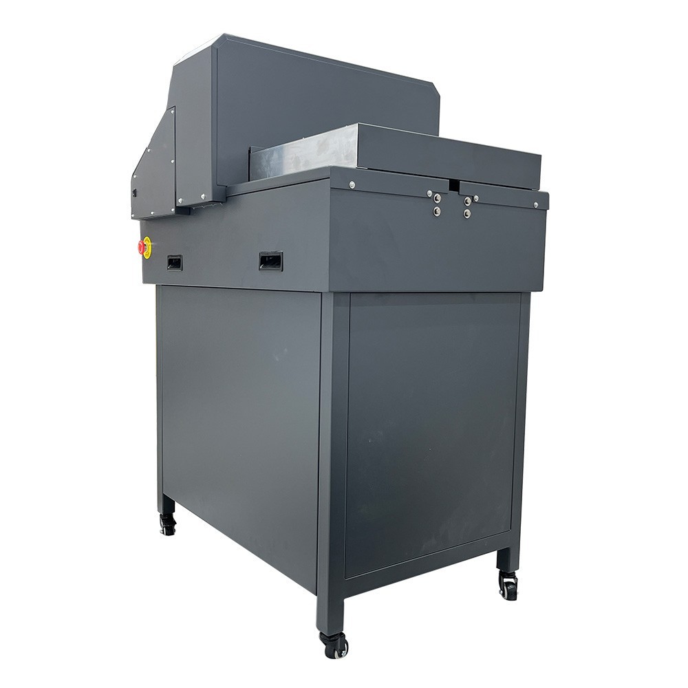 Electric Paper Cutter 18" 460mm Cutting Length Automatic Stack Paper Trimmer Gui