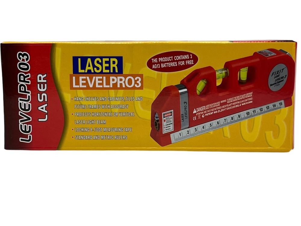 LEVELPRO3 Multipurpurpose Laser Level Device - New Tool