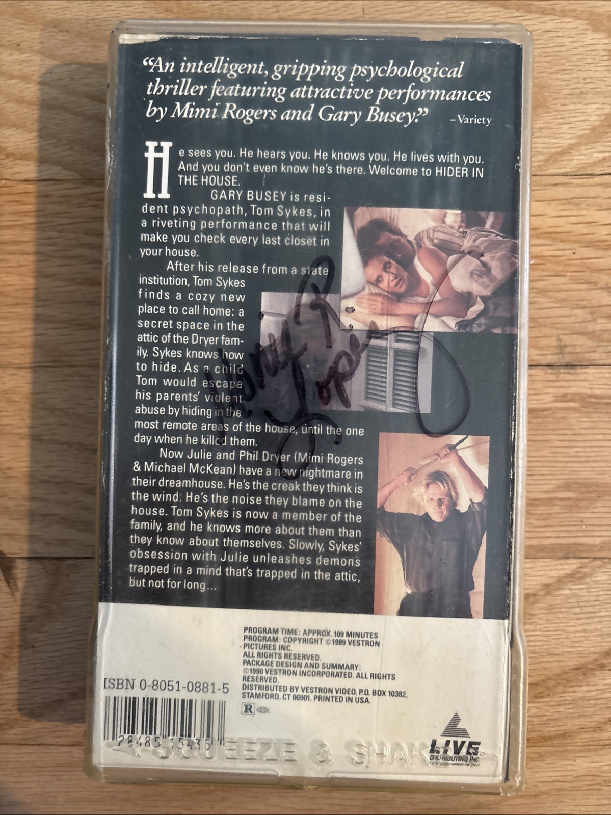 Hider in the House (VHS, 1991)