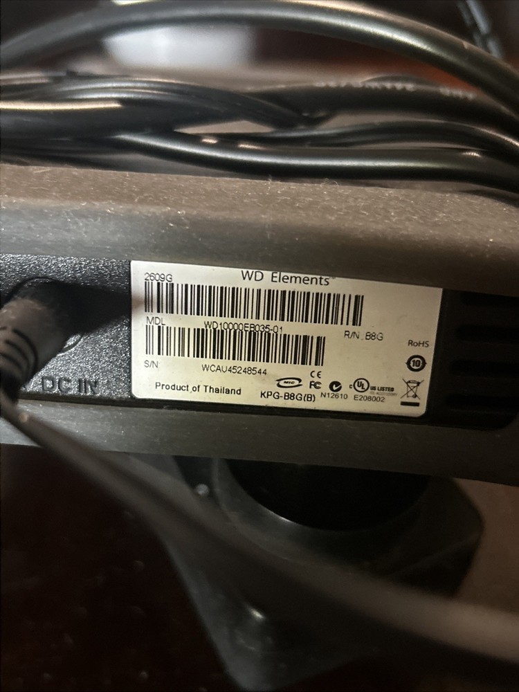 WD Elements Hard Drive