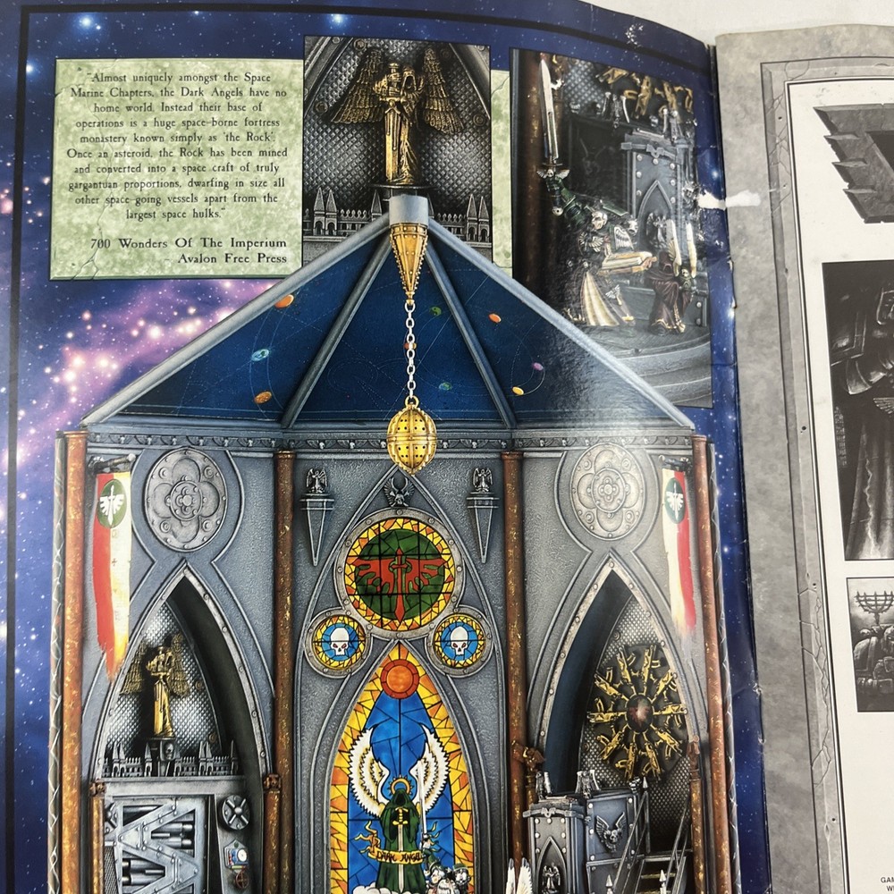Warhammer 40K Codex Dark Angels - 1999 2nd Edition Games Workshop Supplement
