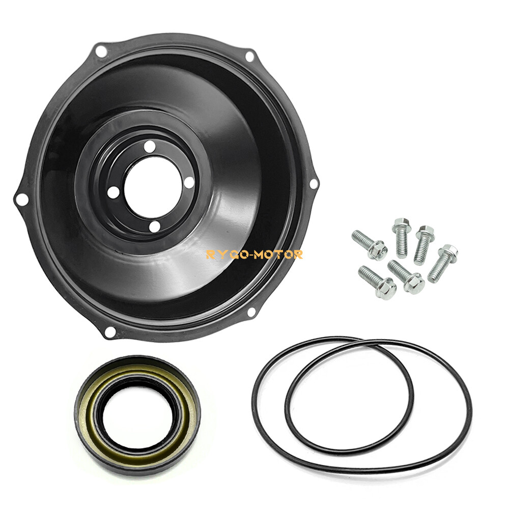 Rear Brake Drum Cover & Seal Kit For Honda Fourtrax 300 4x4 TRX300FW 1988-2000