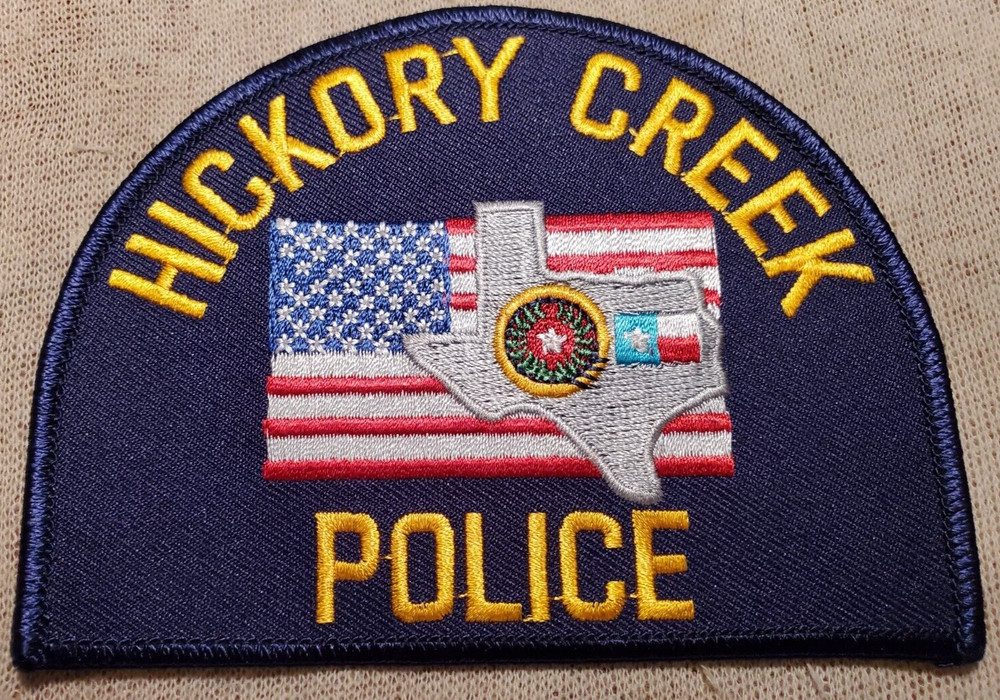 TX Hickory Creek Texas Police Patch