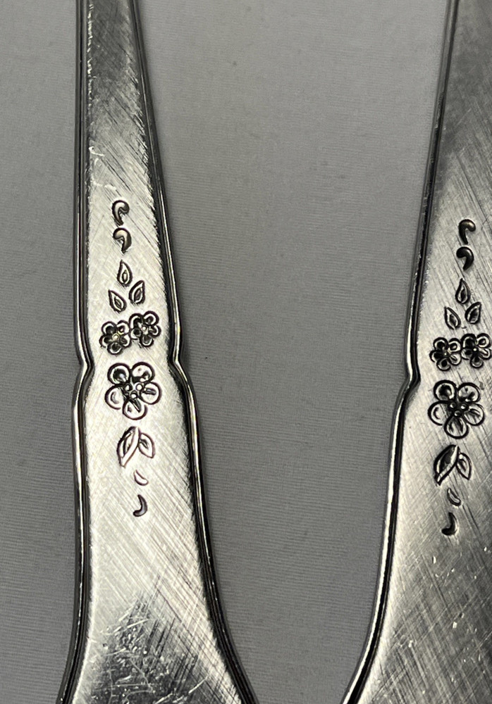 Oneida Ashmore Stainless Serving Set Serving Spoon, Cold Meat Fork, Sugar Spoon