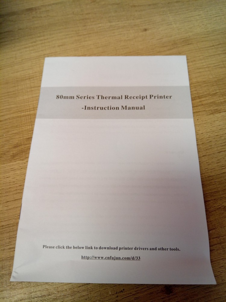 NetumScan Thermal Receipt Printer Model NS8360L with Auto Cutter