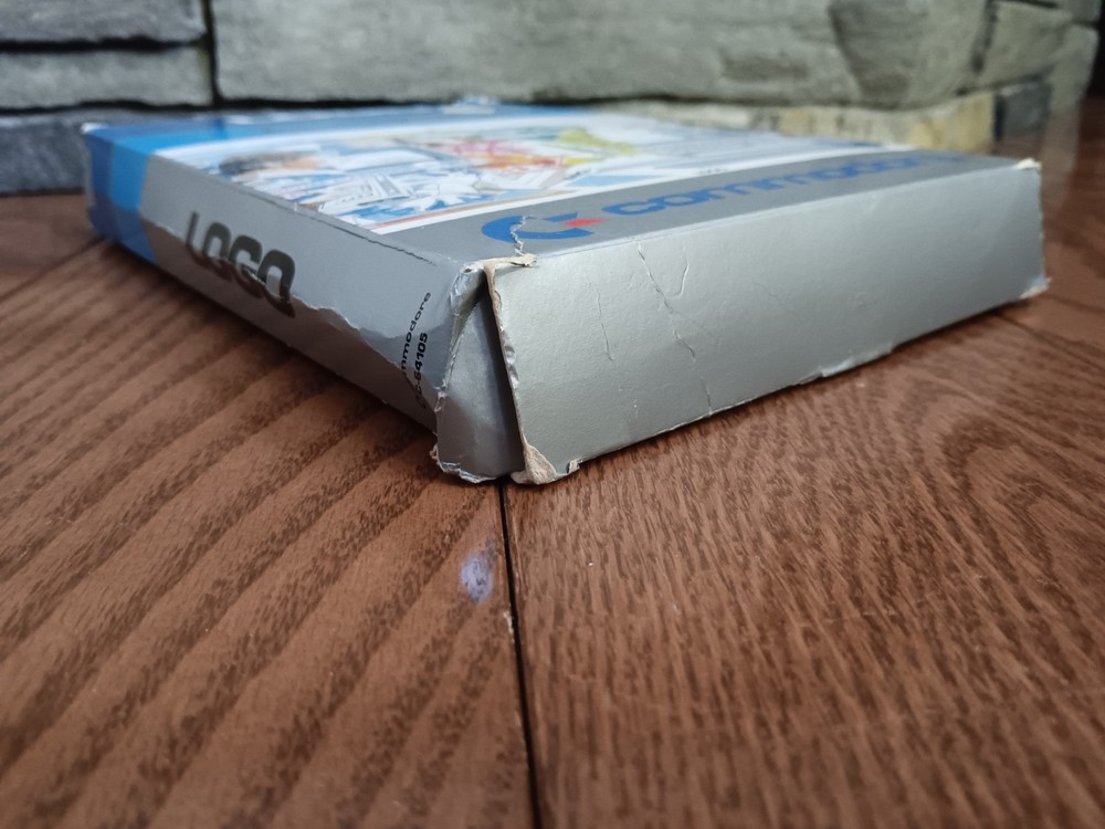 Commodre 64 LOGO Language For Learning Tested/Works Box Damage