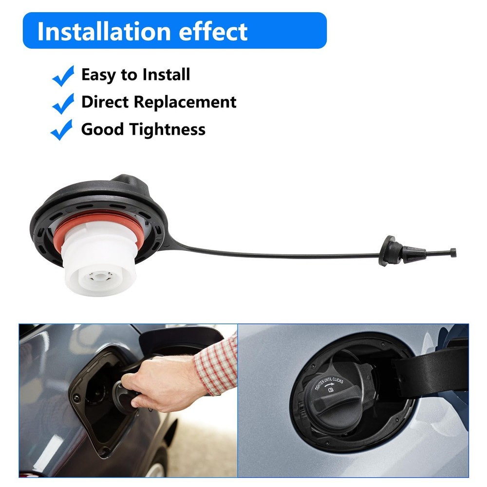 FC1061 Gas Cap Replacement for 2005-2009 Ford E-Series (E-150, E-250, E-350, ...