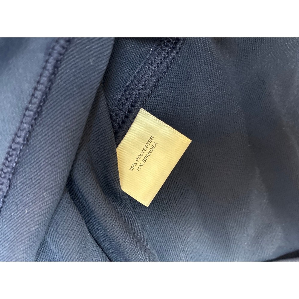 Peter Millar Mens Navy Blue Quarter Zip Performance Pullover UPF 50 LE0EK43 M