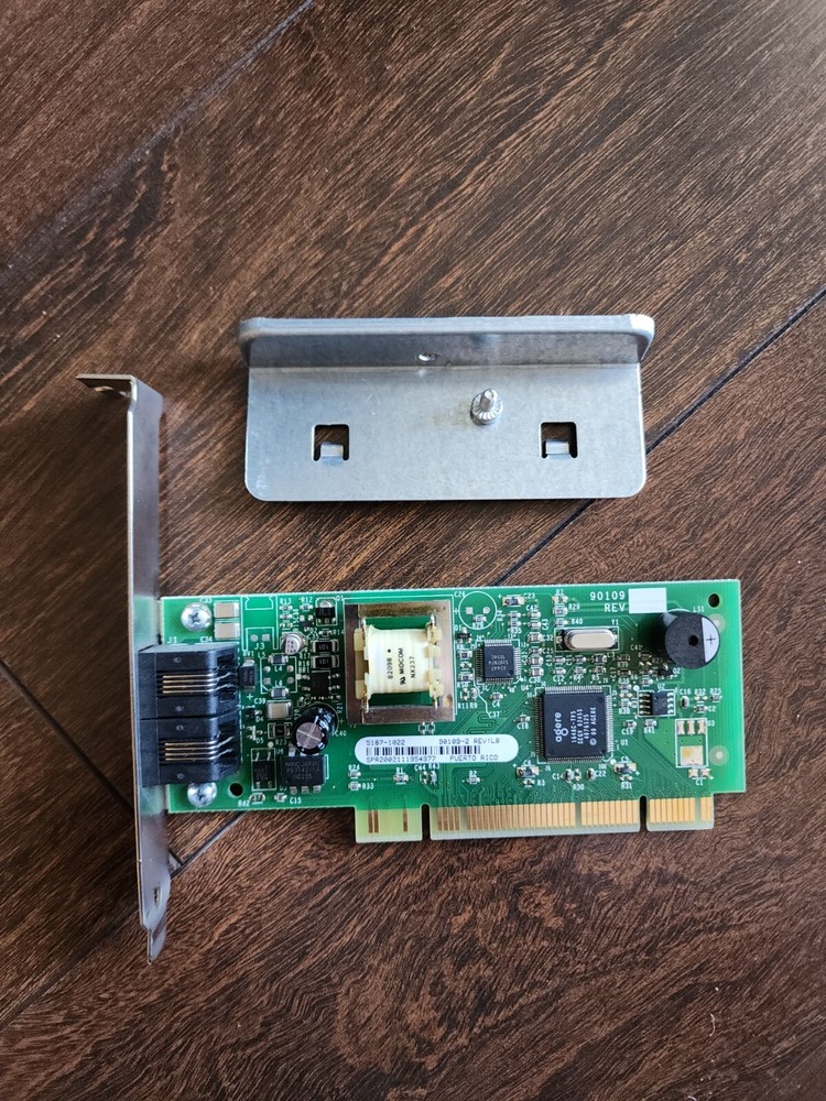 Smart Modular Technologies 56K PCI Ethernet Network Adapter Modem Model 90109-2