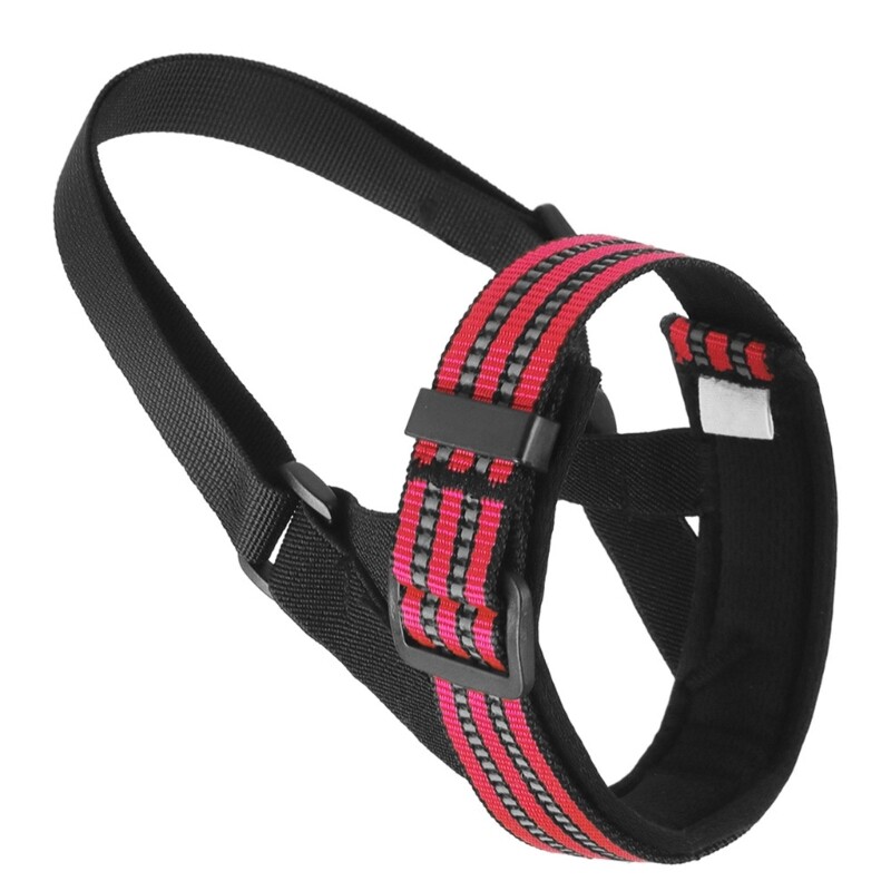 Dog Muzzle Mouth Guard Nylon Large Breeds Reflective Secure