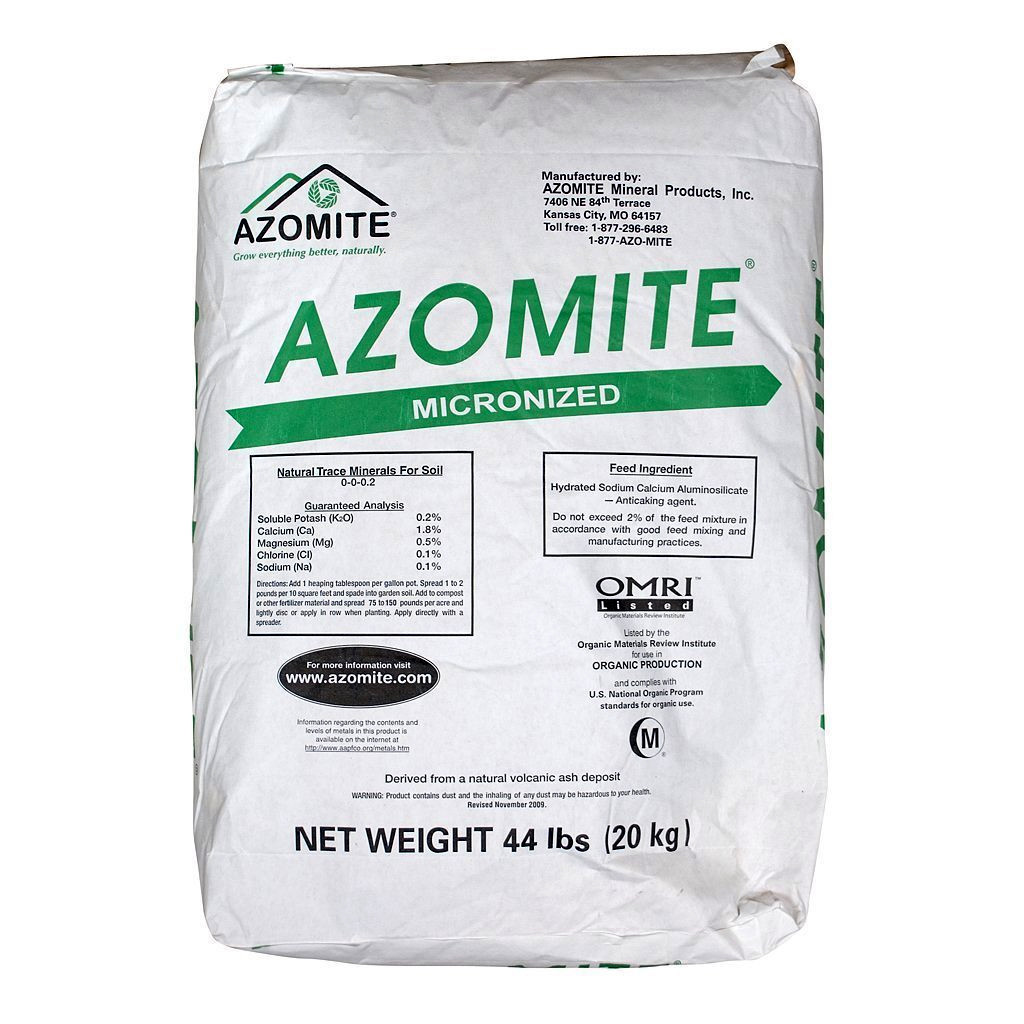 AZOMITE in Bulk - 100% Pure Azomite (10 Pounds) Rock Dust - Authorized Dealer