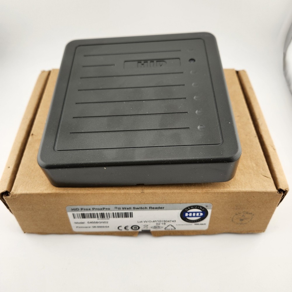 HID PROX PRO II Wall Switch Proximity Reader Security Access - 5455BGN02