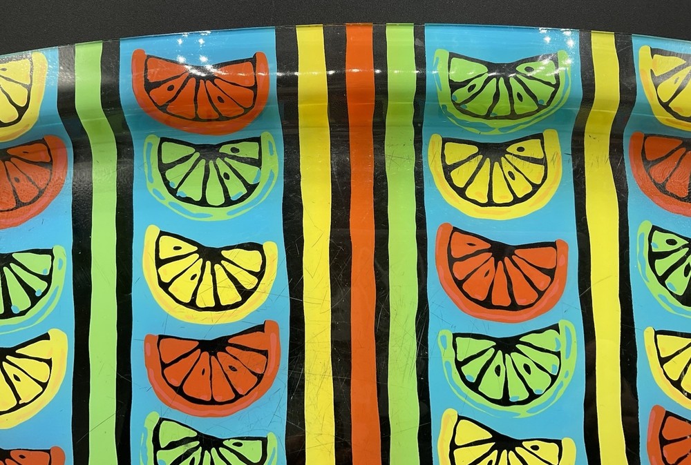 MELAMINE CITRUS SERVING PLATTER